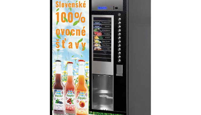 Predajný automat na šťavy